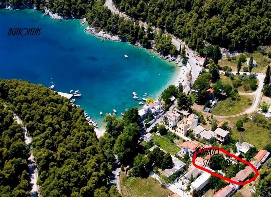 Katikies Stamatias Studios&Maisonettes Agnontas Exterior foto